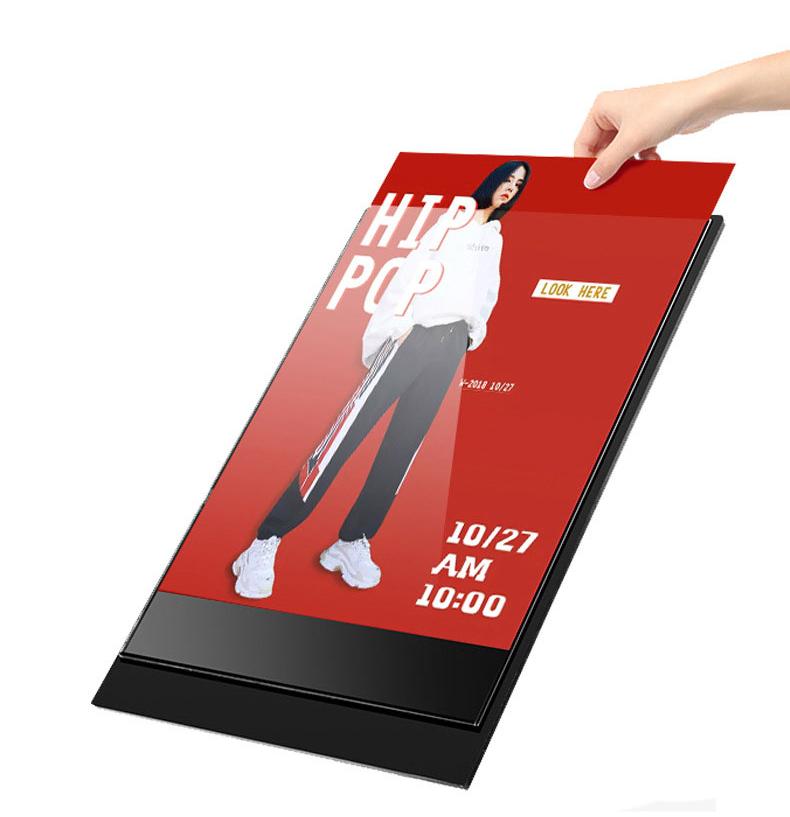 Rotating Poster Display Floor Stand